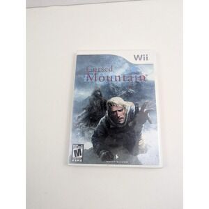 Cursed Mountain (Nintendo Wii, 2009) CIB Complete - Tested And Working